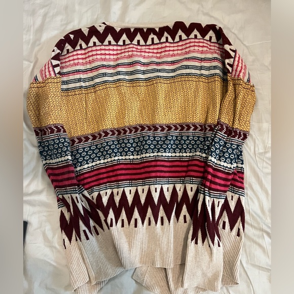 Oversized printed cardigan - Picture 2 of 4